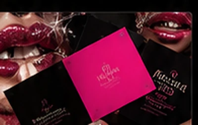 Bold pink branding and packaging concept